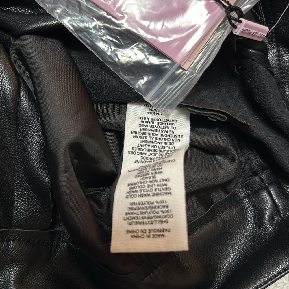 NWT Anthropologie vegan leather pants. - Picture 11 of 11